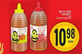 Food Basics BILLY BEE HONEY offer