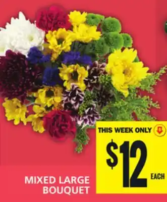 Food Basics MIXED LARGE BOUQUET offer