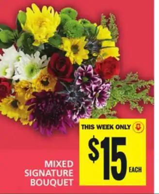 Food Basics MIXED SIGNATURE BOUQUET offer