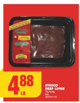 No Frills ETNICO BEEF LIVER offer
