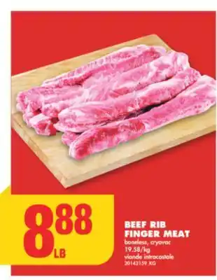 No Frills BEEF RIB FINGER MEAT offer