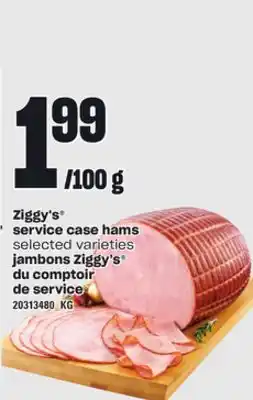 Independent Grocer ZIGGY'S SERVICE CASE HAMS offer