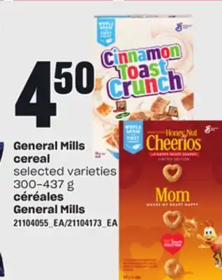 Independent Grocer GENERAL MILLS CEREAL, 300-437 g offer