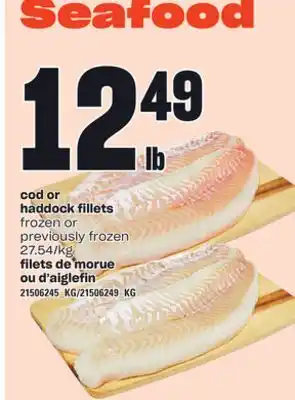 Independent Grocer COD OR HADDOCK FILLETS offer