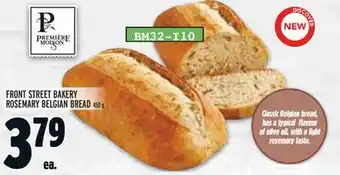 Metro FRONT STREET BAKERY ROSEMARY BELGIAN BREAD offer