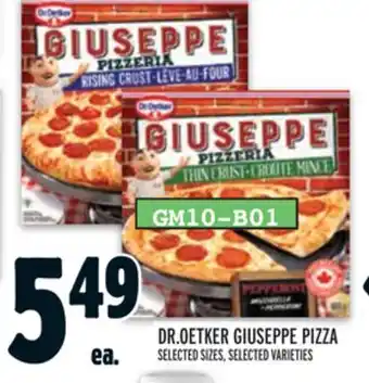 Metro DR.OETKER GIUSEPPE PIZZA offer