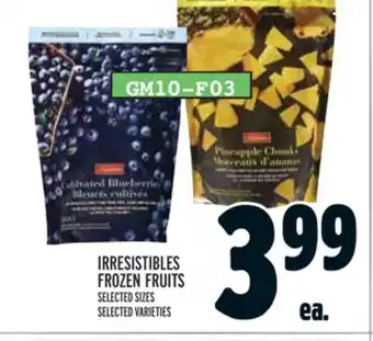 Metro IRRESISTIBLES FROZEN FRUITS offer