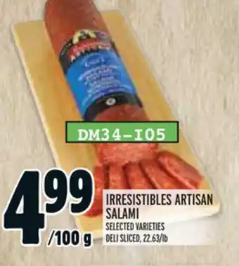 Metro IRRESISTIBLES ARTISAN SALAMI offer