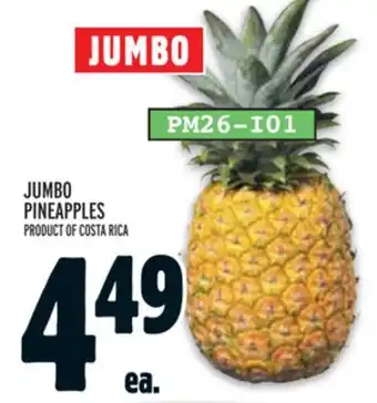 Metro JUMBO PINEAPPLES offer