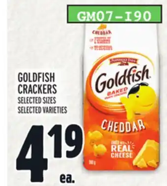 Metro GOLDFISH CRACKERS offer