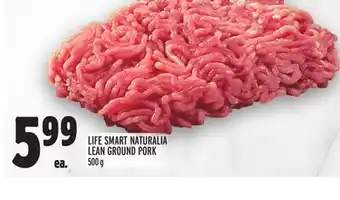Metro LIFE SMART NATURALIA LEAN GROUND PORK offer