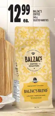 Metro BALZAC'S COFFEE offer