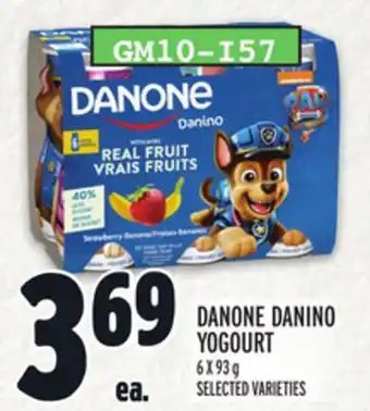 Metro DANONE DANINO YOGOURT offer