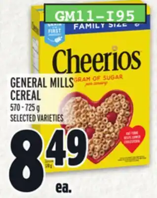 Metro GENERAL MILLS CEREAL offer