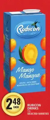 Food Basics RUBICON DRINKS offer