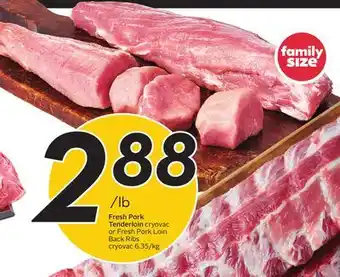 Sobeys Fresh Pork Tenderloin offer
