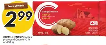 Sobeys Potatoes offer