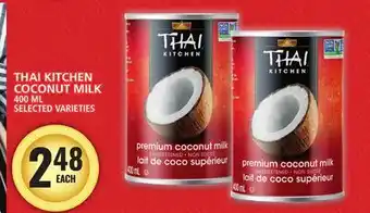 Food Basics THAI KITCHEN COCONUT MILK offer