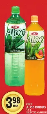 Food Basics OKF ALOE DRINKS offer