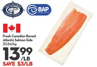 Longo's Fresh Canadian Boned Atlantic Salmon Side offer