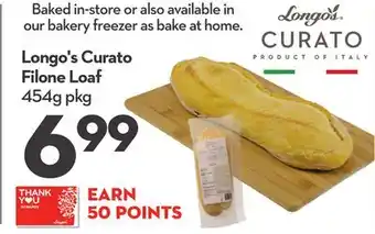 Longo's Longo's Curato Filone Loaf offer