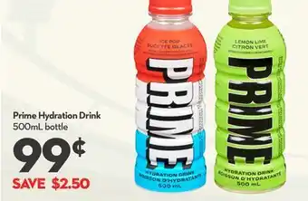 Longo's Prime Hydration Drink offer