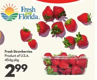 Longo's Fresh Strawberries offer