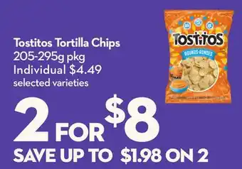 Longo's Tostitos Tortilla Chips offer