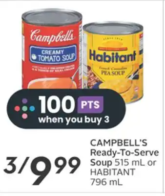 Sobeys Ready-To-Serve Soup offer