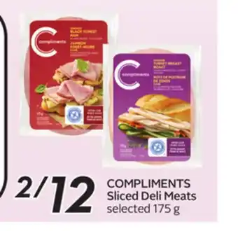 Sobeys COMPLIMENTS Sliced Deli Meats offer