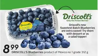 Sobeys Blueberries offer