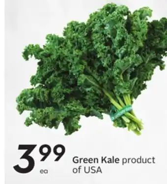 Sobeys Green Kale offer