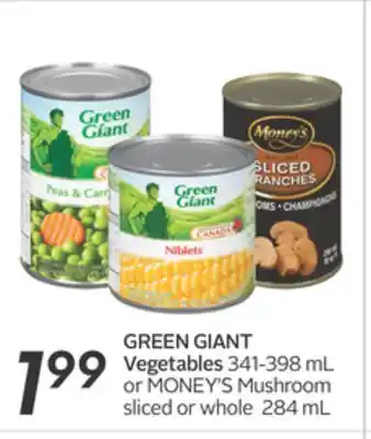 Sobeys Vegetables offer