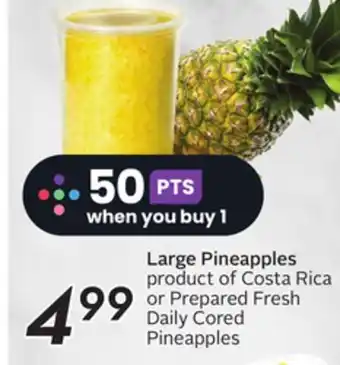Sobeys Large Pineapples offer