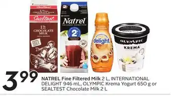 Sobeys NATREL Fine Filtered Milk offer