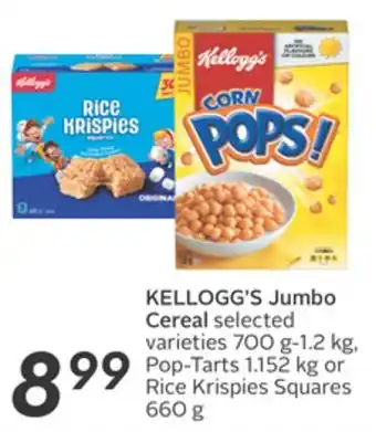 Sobeys Jumbo Cereal offer