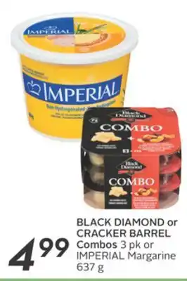 Sobeys BLACK DIAMOND or CRACKER BARREL Combos offer