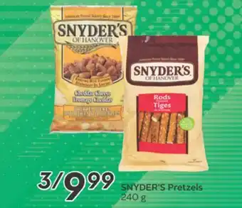 Sobeys Pretzels offer