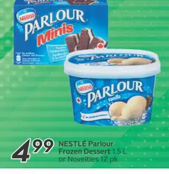 Sobeys Parlour Frozen Dessert offer