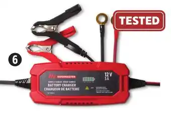Canadian Tire MotoMaster Simple Series Battery Chargers offer