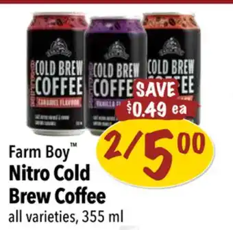 Farm Boy Farm Boy Nitro Cold Brew Coffee offer