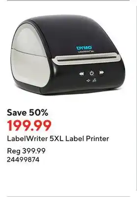 Staples LabelWriter 5XL Label Printer offer