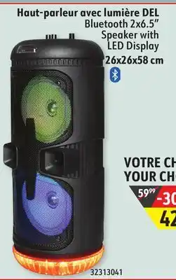 Sushi Shop Bluetooth 2x6.5 Speaker with LED Display offer