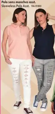 Sushi Shop Sleeveless Polo offer