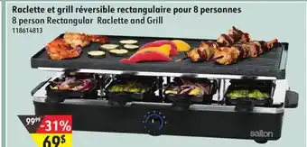 Sushi Shop 8 person Rectangular Raclette and Grill offer