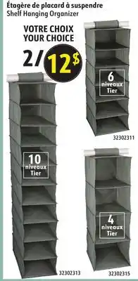 Hart Shelf Hanging Organizer offer