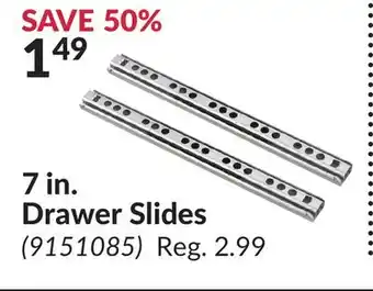 Princess Auto 7 in. Drawer Slides offer
