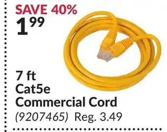 Princess Auto 7 ft Cat5e Commercial Cord offer