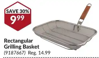 Princess Auto Rectangular Grilling Basket offer