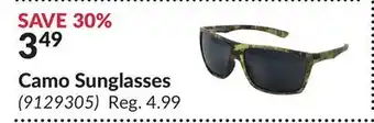 Princess Auto Camo Sunglasses offer